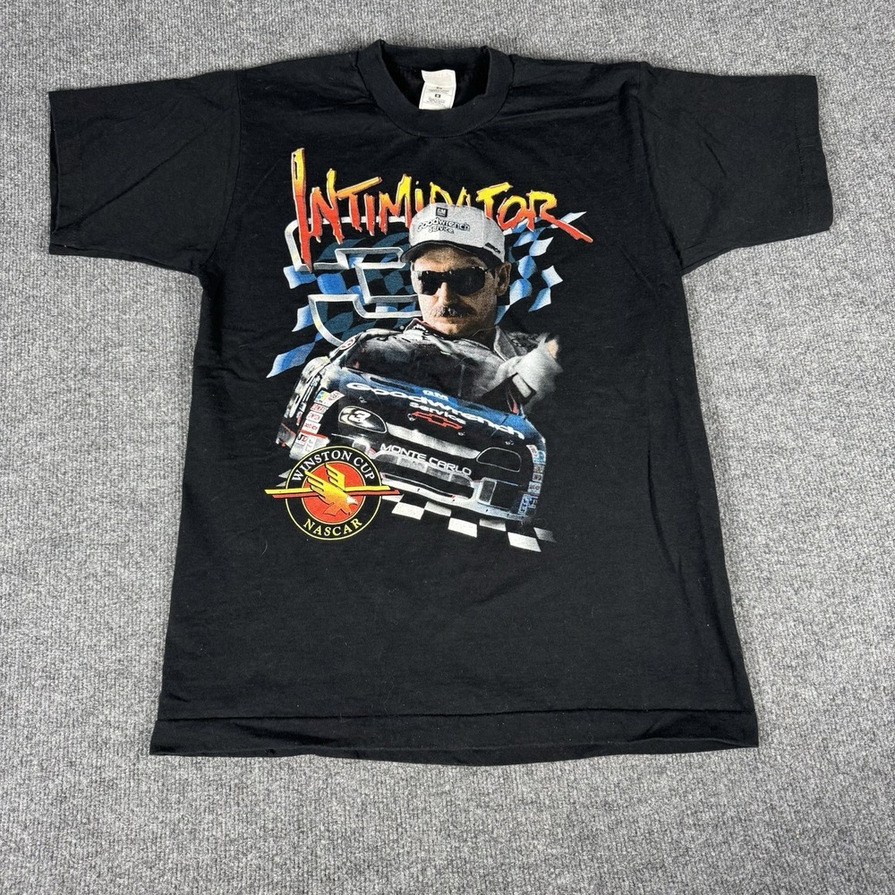 Vintage 1997 Dale Earnhardt Intimidator NASCAR Winston Cup‎ T-Shirt Medium